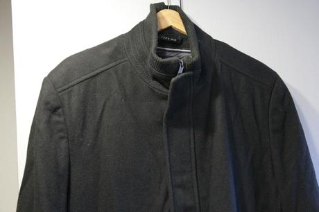 Čierny pánsky kabát zara xl, zara,xl