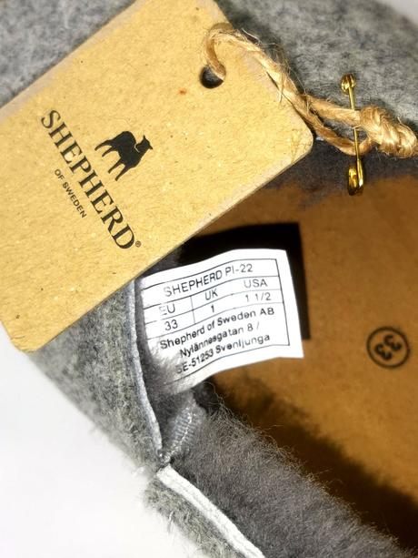 Shepherd - luxusné papučky s ovčou vlnou, 32