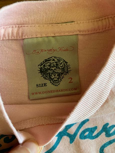 Luxusné tričko ed hardy s kamienkami, ed hardy,92