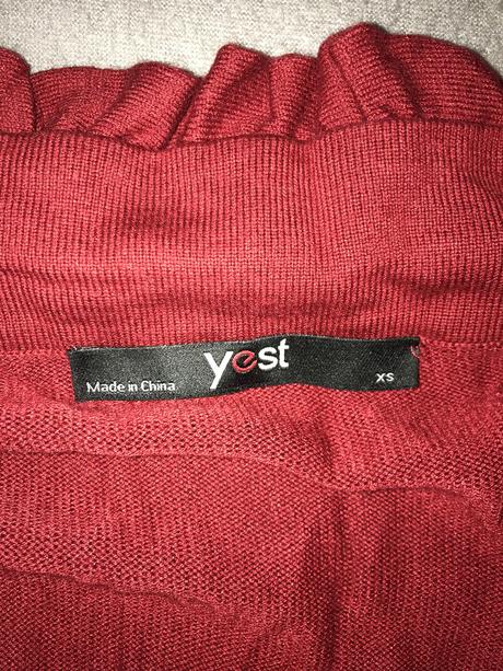 Vinový svetrík yest, yessica,xs