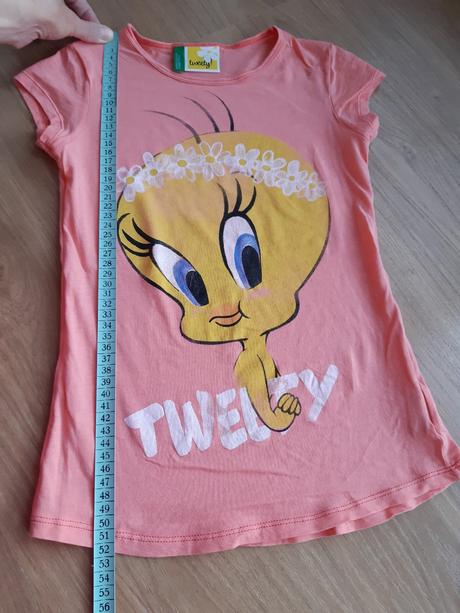 Bavlnené tričko s tweety zn. benetton, benetton,134