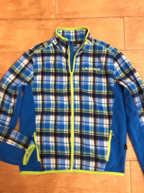 Chlapčenská flisova mikina-146/152, 152