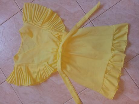 Žlté letné šaty, 116