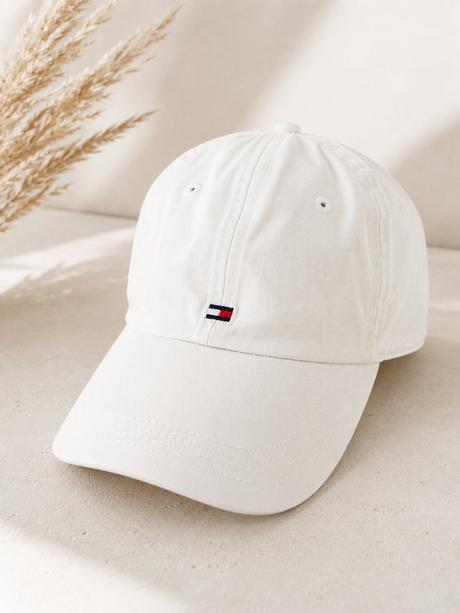 Tommy hilfiger biela šiltovka, tommy hilfiger