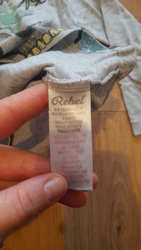 Tričko s kostrou, rebel,110