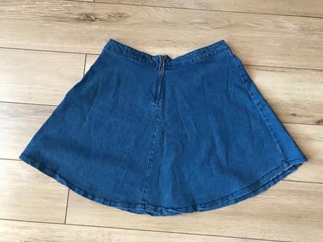 Riflová sukňa, terranova,l