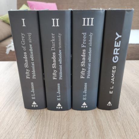 Fifty shades od grey trilógia,
