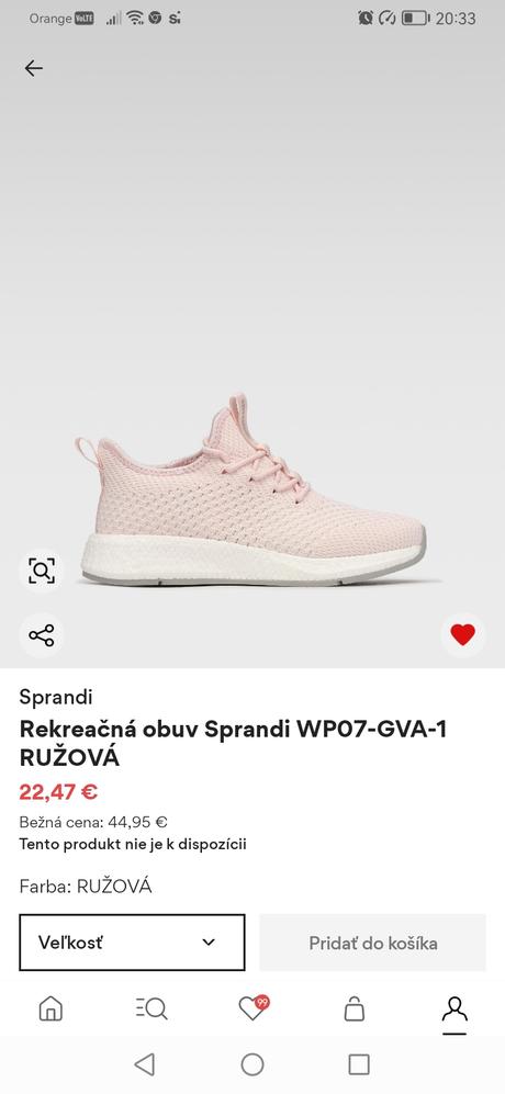 Ružové tenisky, sprandi,35