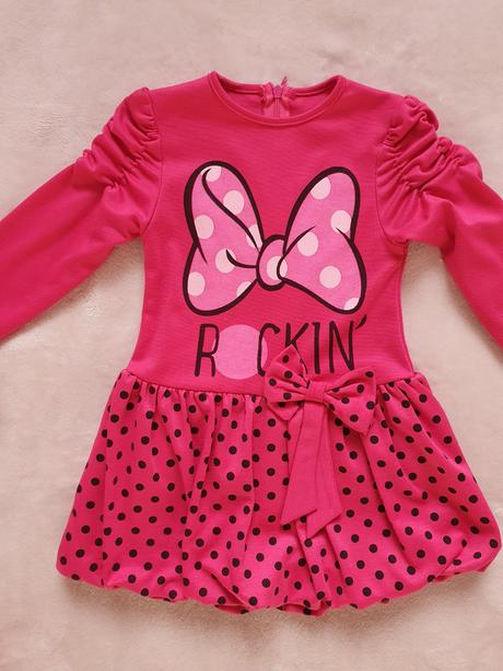 Šaty s mašľou 92/98, 92