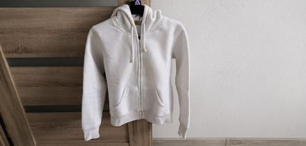 Biela mikina, s