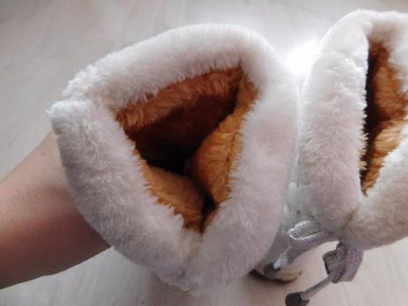 Biele zimné čižmy č.29, 29