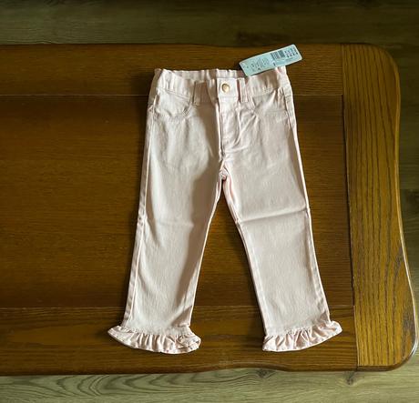 Jegginsy s volánikmi trištvrťové, f&f,110