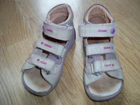 Kožené sandálky, elefanten,25