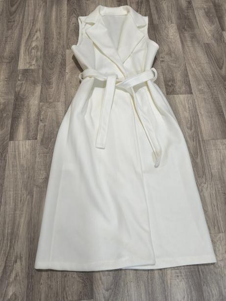 Dámský kabát bez rukávov, m