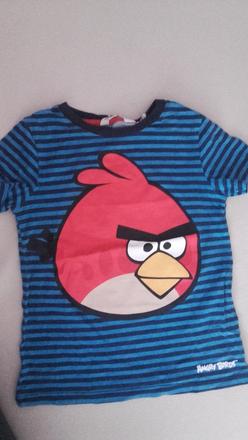 Tricko angry birds, h&m,98