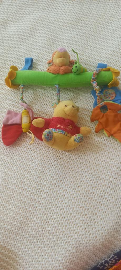 Závesná hrazdicka macko pu, 