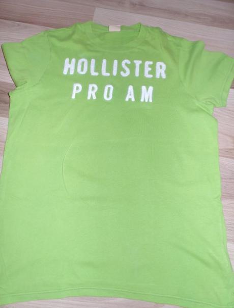 Hollister tričko l.ko , malo nosene, abercrombie&fitch,l