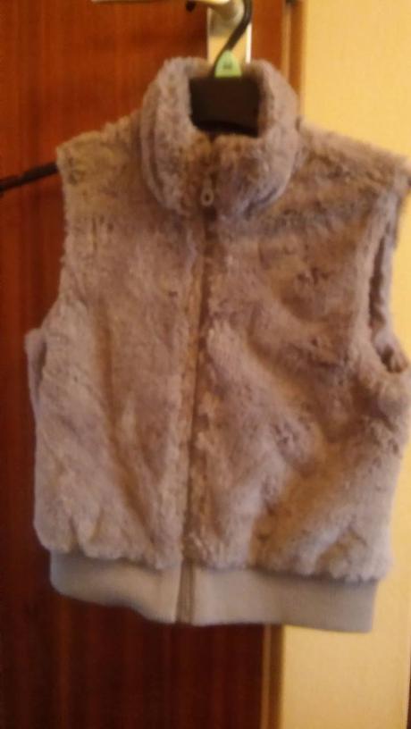 Kabátik + vestička, palomino,116