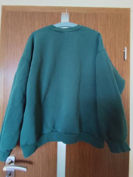 Bershka zelena mikina, stav ako na fotke, vel.s, bershka,s