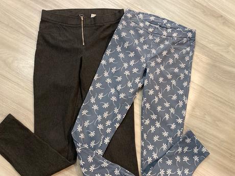 Dvoje džegínsy/ nohavice, pepperts,158