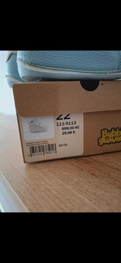 Prechodné topánky, baťa,22