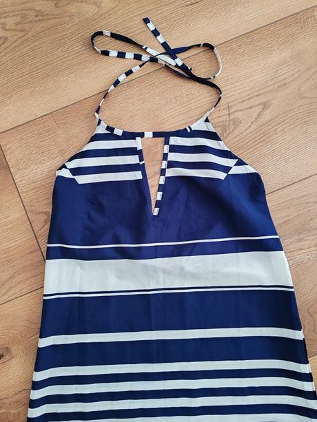 Jemné letné šaty s rozparkami, m