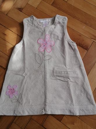 Menčestrové šaty hm, h&m,74