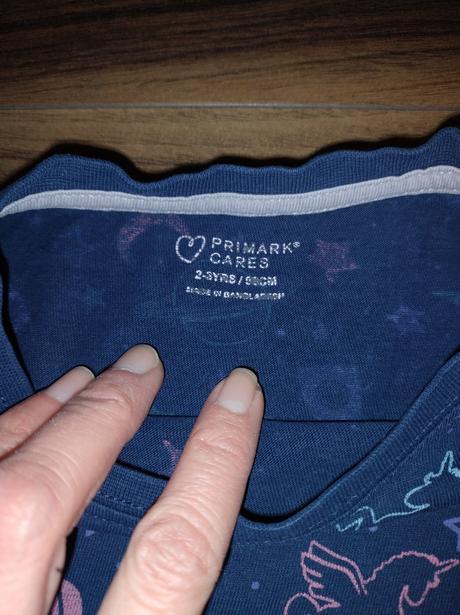 Dievčenské pyžamo, v. 98, primark,98