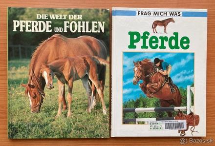 Predám knižky o koňoch v nemčine,