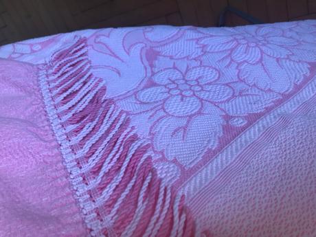 Vintage bavlnena deka na postel,