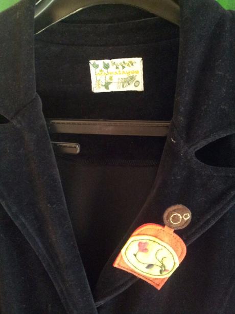 Sametové sako mamatayoe vel.38, m