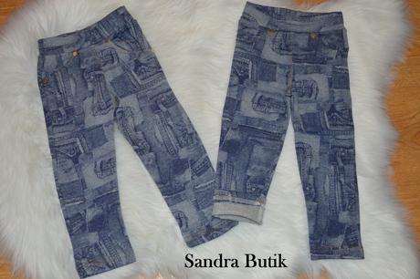 Detské zateplené legínky bavlnené, 86 - 176