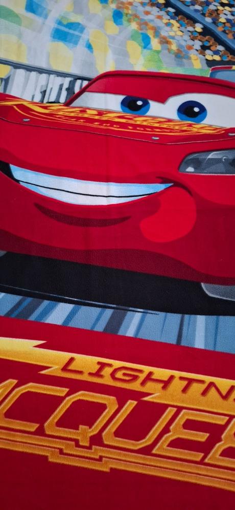 Deka a vankúš cars mcqueen, šírka (cm): 150,dĺžka (cm): 120