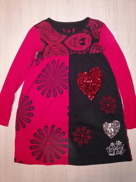 Desigual šatičky so srdiečkami, desigual,116