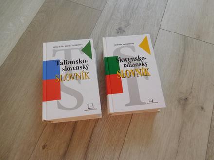 Taliansko-slovenský slovník 2 x,, 