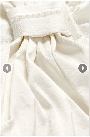 Sviatočné hodvábne šaty s perlami next, next,110 / 116 / 134 / 152