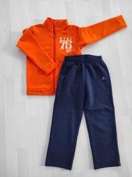 Detská tepláková súprava, decathlon,128