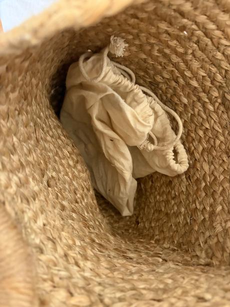 Zara boho letna jutova spagatova kabelka kosil, zara