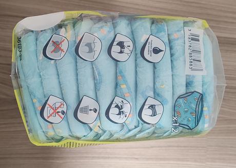 Plienky do vody, 11 kg - 25 kg