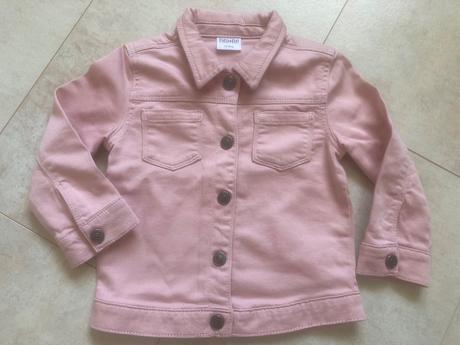 Dievčenská rifľová bunda, 86