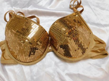 Kvalitná zlata podprsenka, 85b