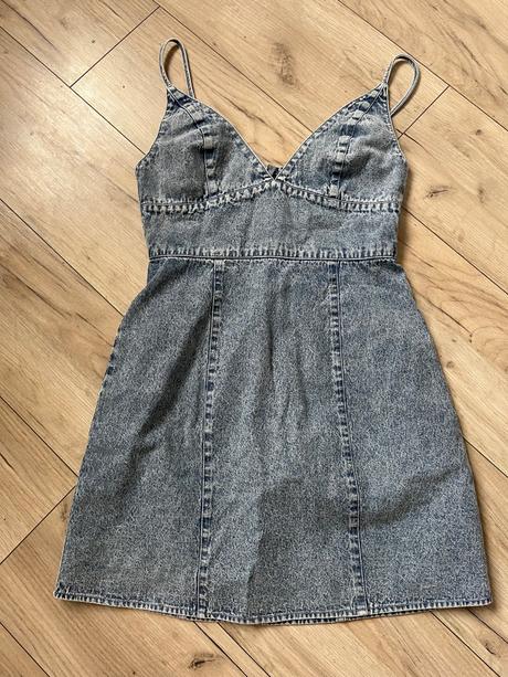 Rifľové mini šaty, s