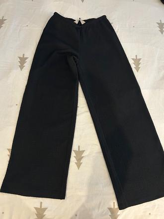 Široké nohavice, h&m,152