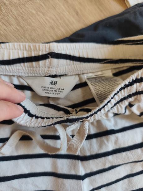 3x bavlnené, h&m,116