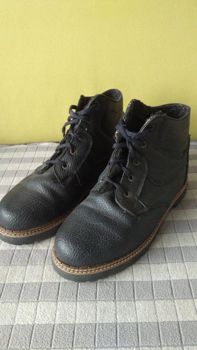 Kožené topánky - zateplené, 41