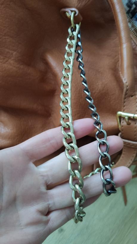 Kožená koňaková kabelka, 