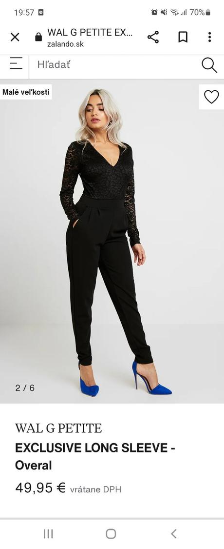 Cipkovany overal wal g-velkost m, m