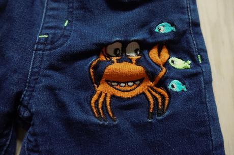 Riflové kraťasky h&m, kiki&koko,110