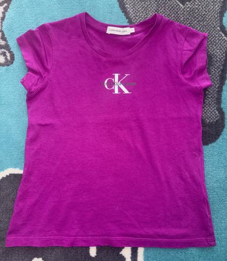 Tričko calvin klein a puma v.122/128 s poštovným, calvin klein,128