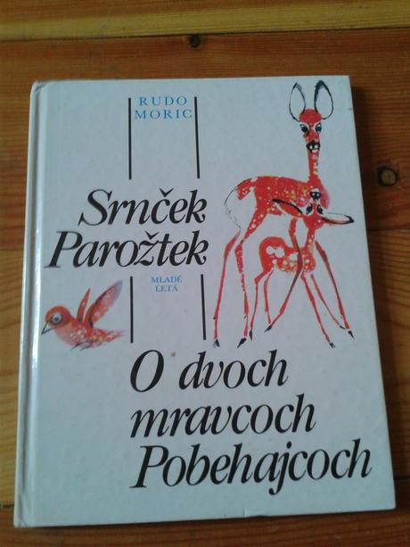Retro - rudo móric - srnček parožtek - 7 eur,